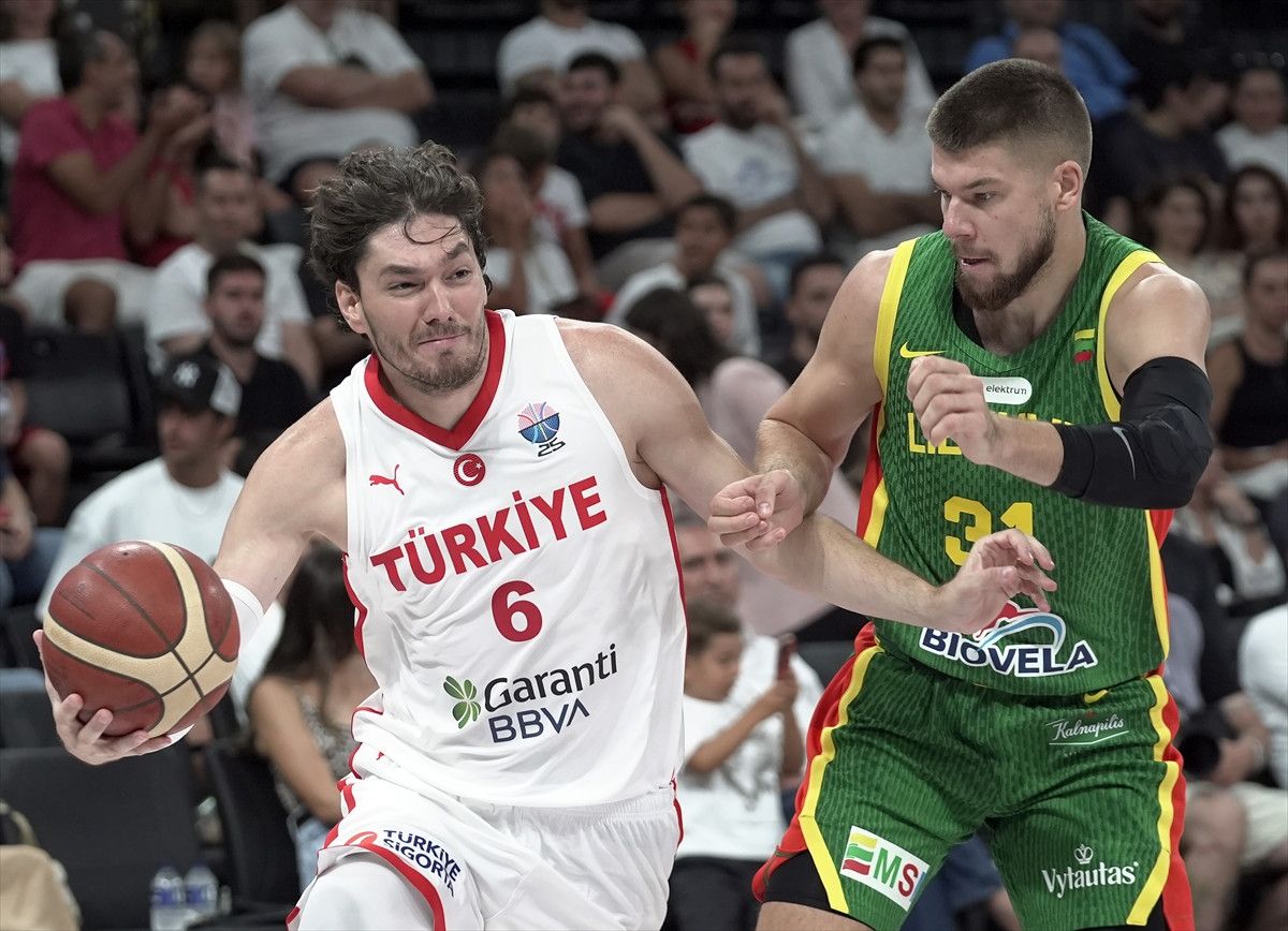 A Milli Erkek Basketbol Takımı, Litvanya Karşısında Mağlup Oldu