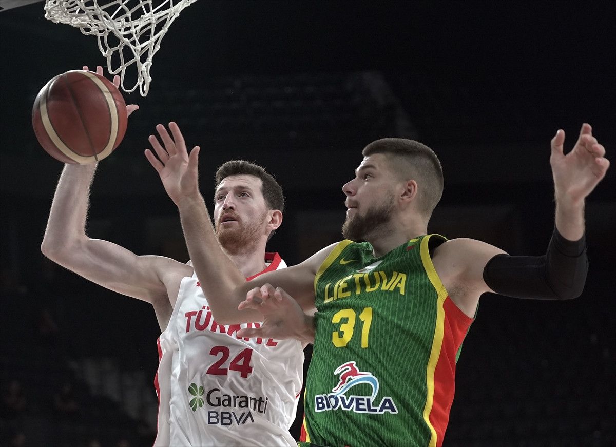 A Milli Erkek Basketbol Takımı, Litvanya Karşısında Mağlup Oldu