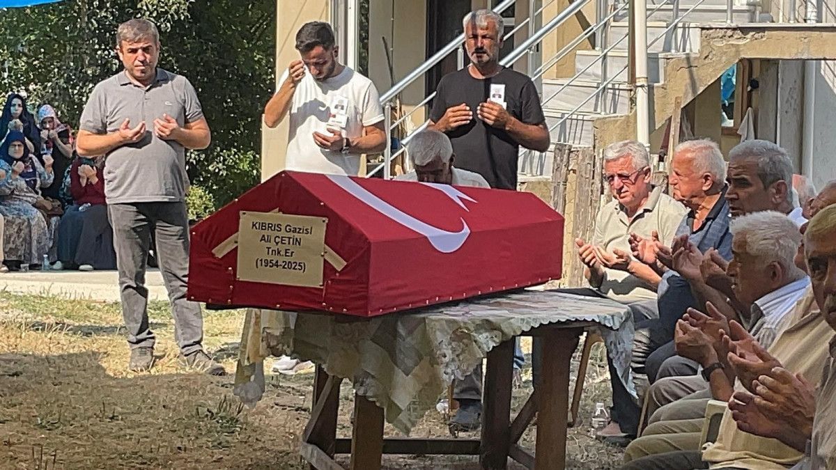 Bartın'da Veda: Kıbrıs Gazisi Ali Çetin'in Son Yolculuğu
