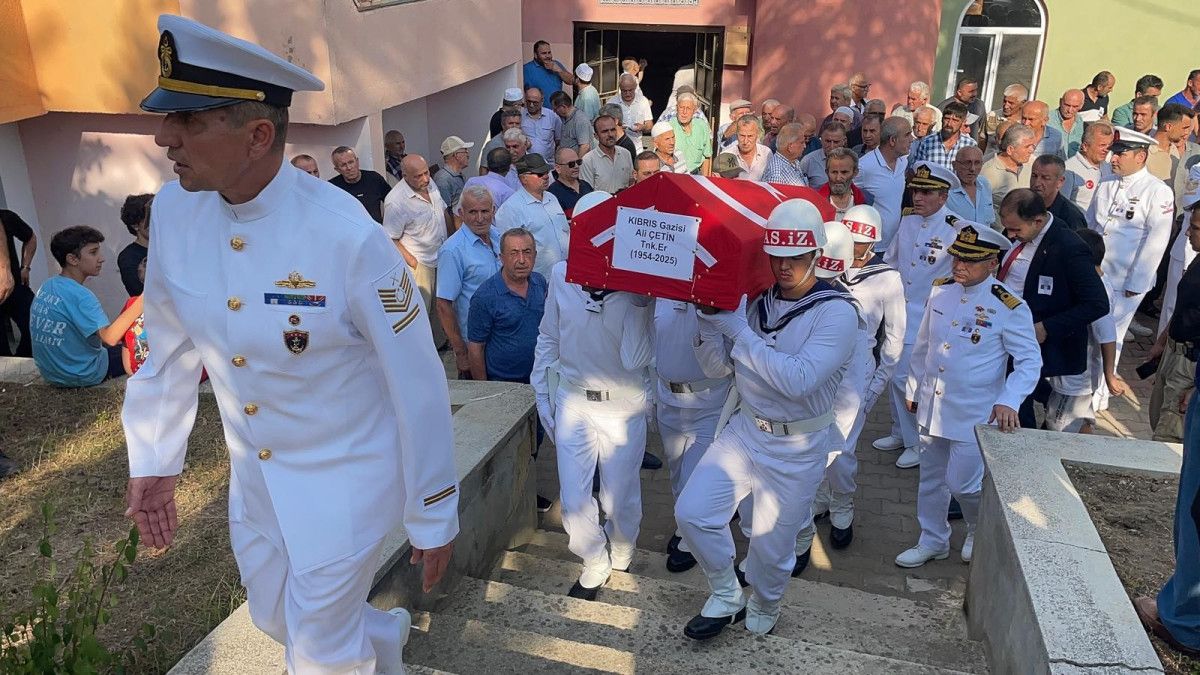 Bartın'da Veda: Kıbrıs Gazisi Ali Çetin'in Son Yolculuğu