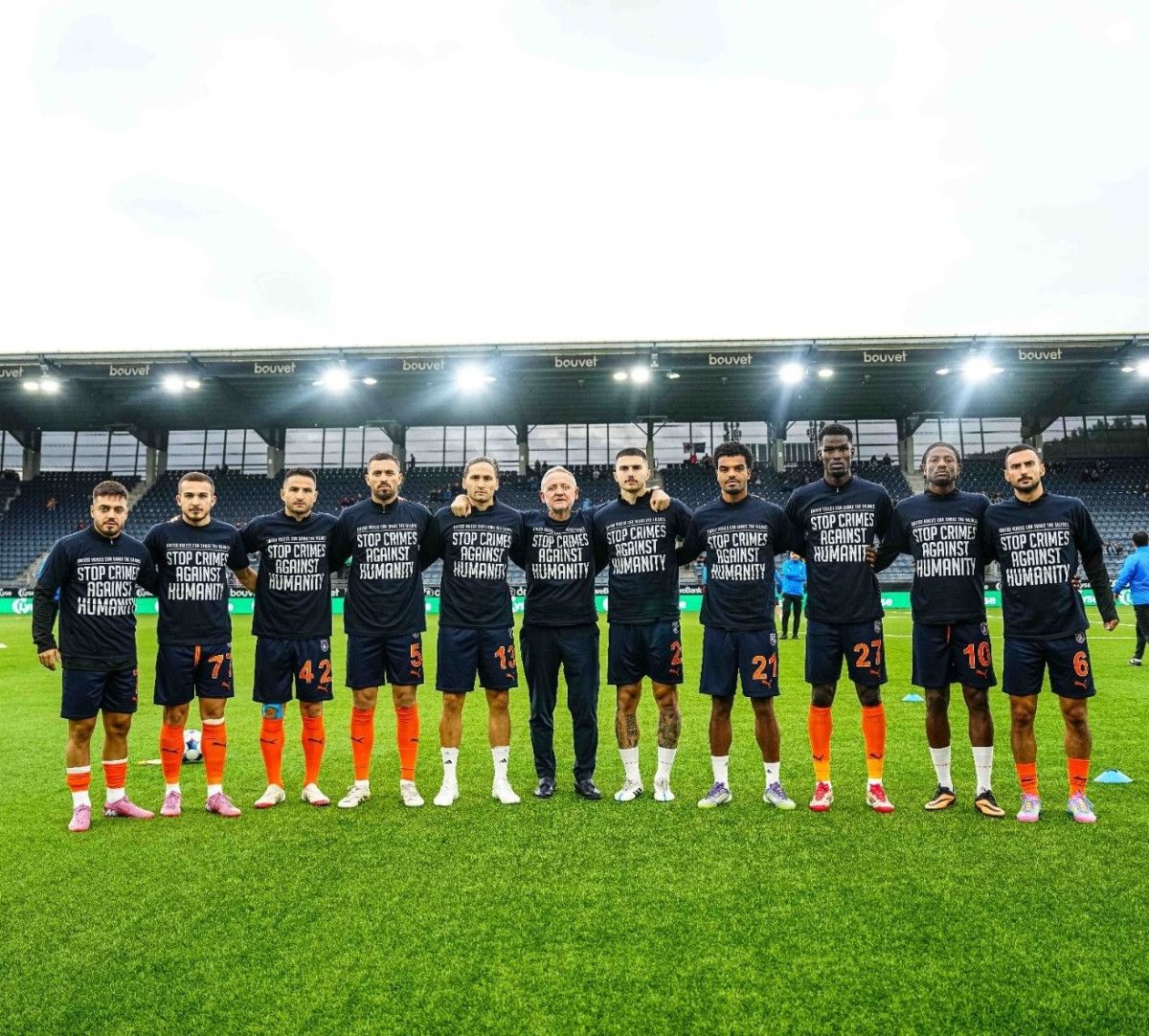 Başakşehir'den Gazze İçin Viking Maçından Önceki Özel Çağrı