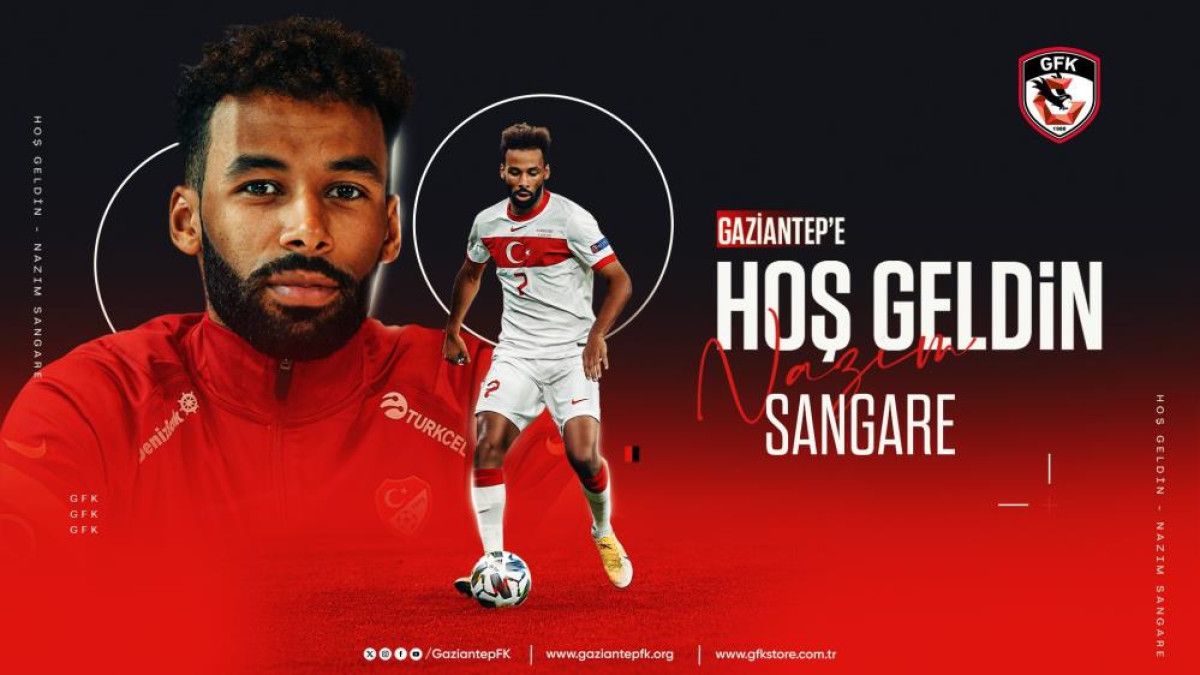 Gaziantep FK'ye Nazım Sangare'nin Unutulmaz Transferi