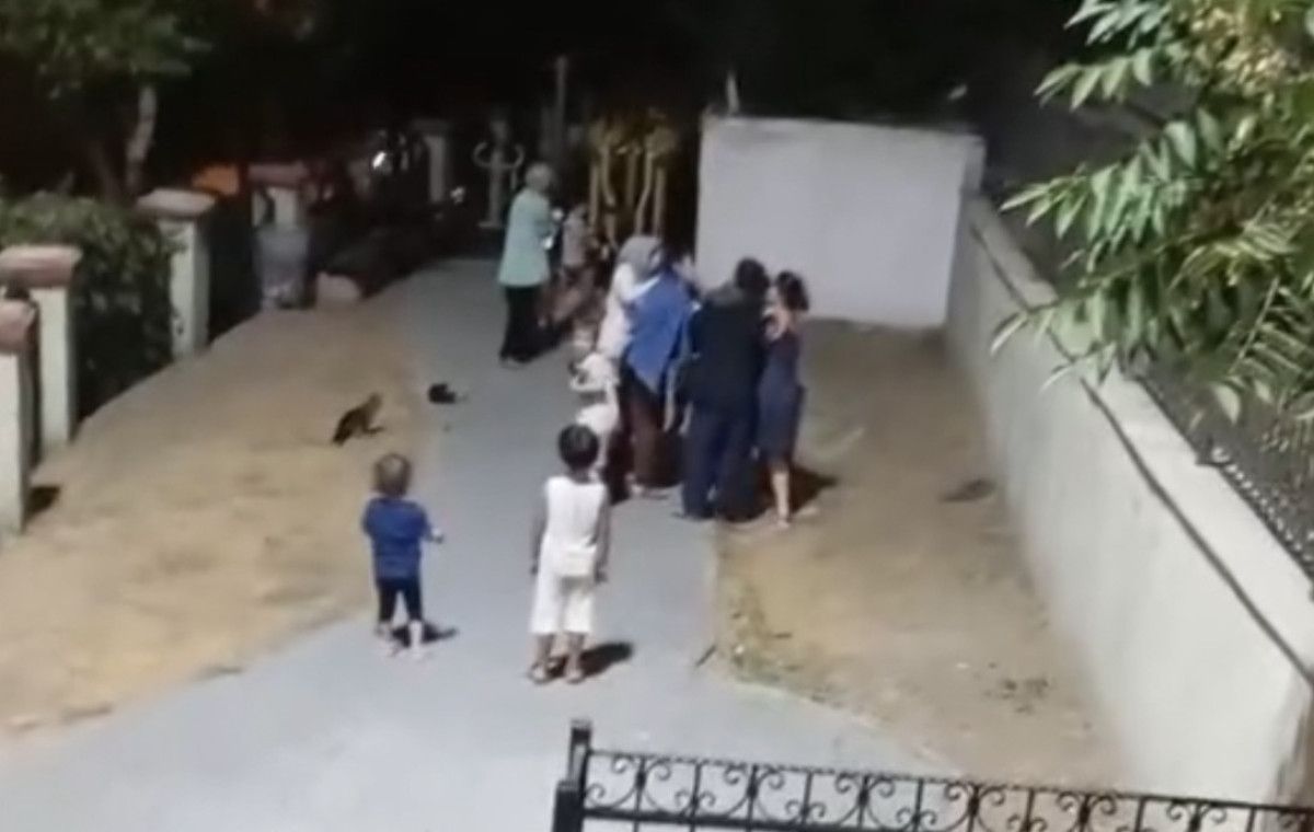 Kavga Anları Kaydedildi