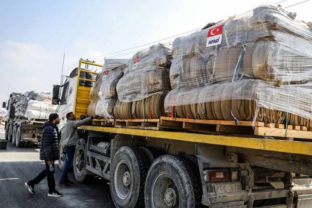 Türkiye'nin Gazze'ye Yardım Seferberliği Sürüyor