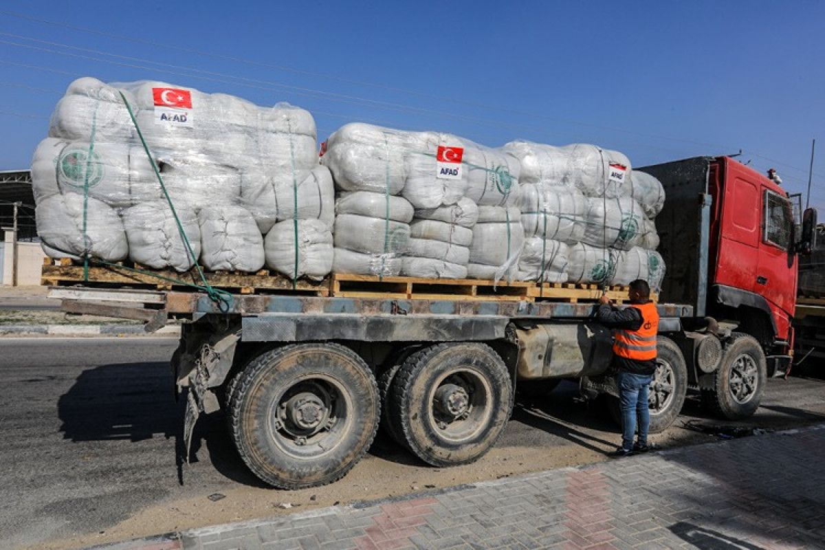 Türkiye'nin Gazze'ye Yardım Seferberliği Sürüyor